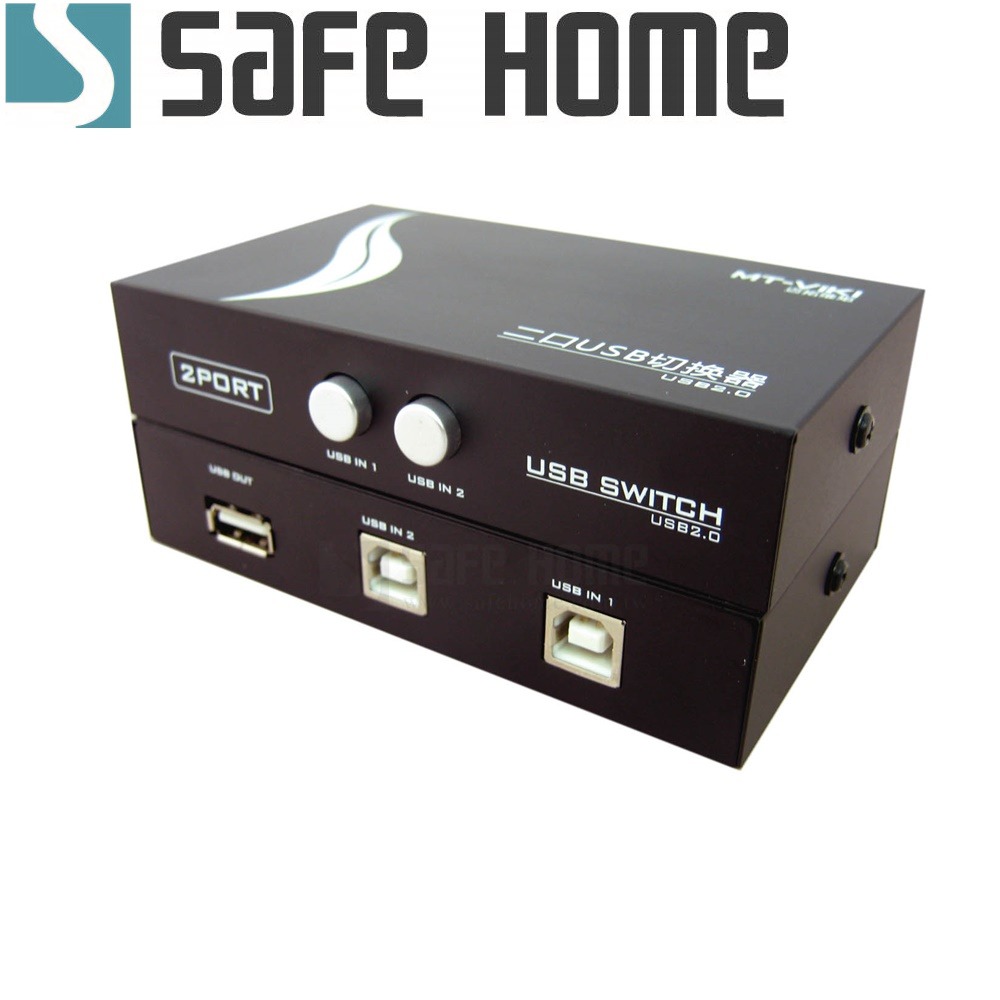 SAFEHOME 手動 1對2 USB切換器，輕鬆分享印表機/隨身碟等 USB設備 SDU102-細節圖3