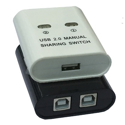 SAFEHOME 手動 1對2 USB切換器，可延長至 10公尺，輕鬆分享印表機/隨身碟等 USB設備 SDU102-A-細節圖2