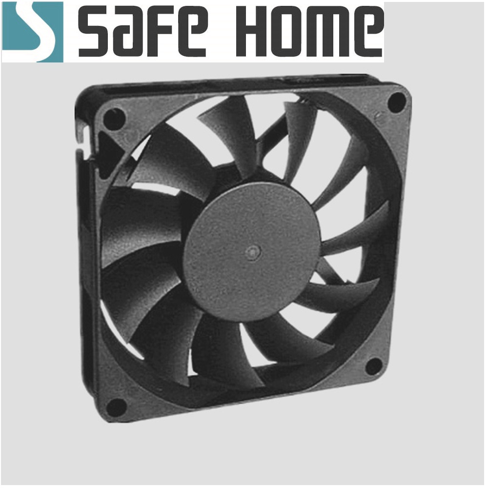 SAFEHOME 7 X 7 X 1.5 CM 超強風流量 機殼風扇 機箱風扇 4P接頭 直流風扇  CF71502-細節圖2