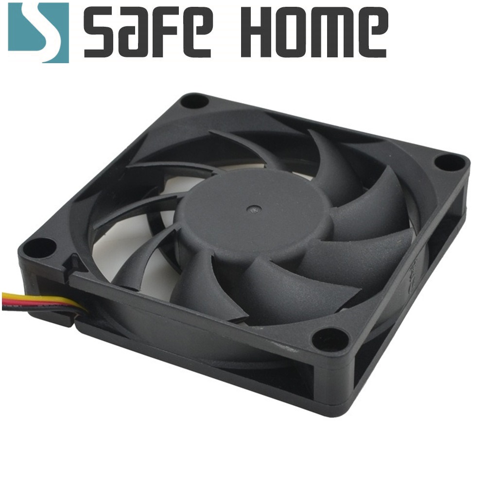 SAFEHOME 7 X 7 X 1.5 CM 超強風流量 機殼風扇 機箱風扇 4P接頭 直流風扇  CF71502-細節圖3
