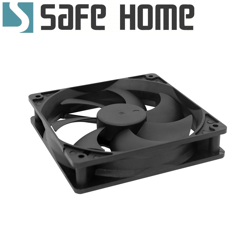 SAFEHOME 12CM 超強風流量 機殼風扇 機箱風扇 4P雙頭 直流風扇  CF122502-細節圖3