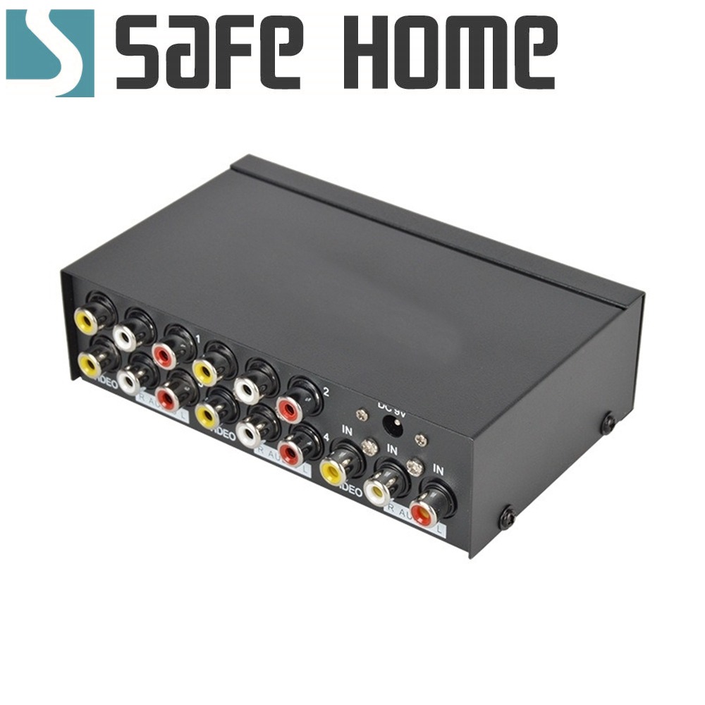 SAFEHOME AV 視頻分配器一組視頻輸入可提供四組同時輸出 SAP104-A-細節圖2