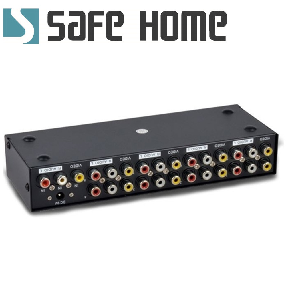 SAFEHOME AV 視頻分配器一組視頻輸入可提供八組同時輸出 SAP108-A-細節圖2