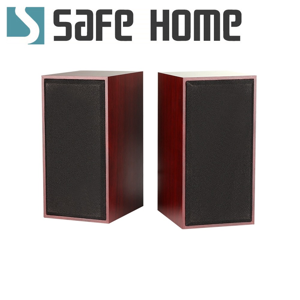 SAFEHOME 3.5mm 木質筆電/電腦小音箱 桌面多媒體音響 2.0迷你低音炮 USB供電 可調音量 MS3505-細節圖3