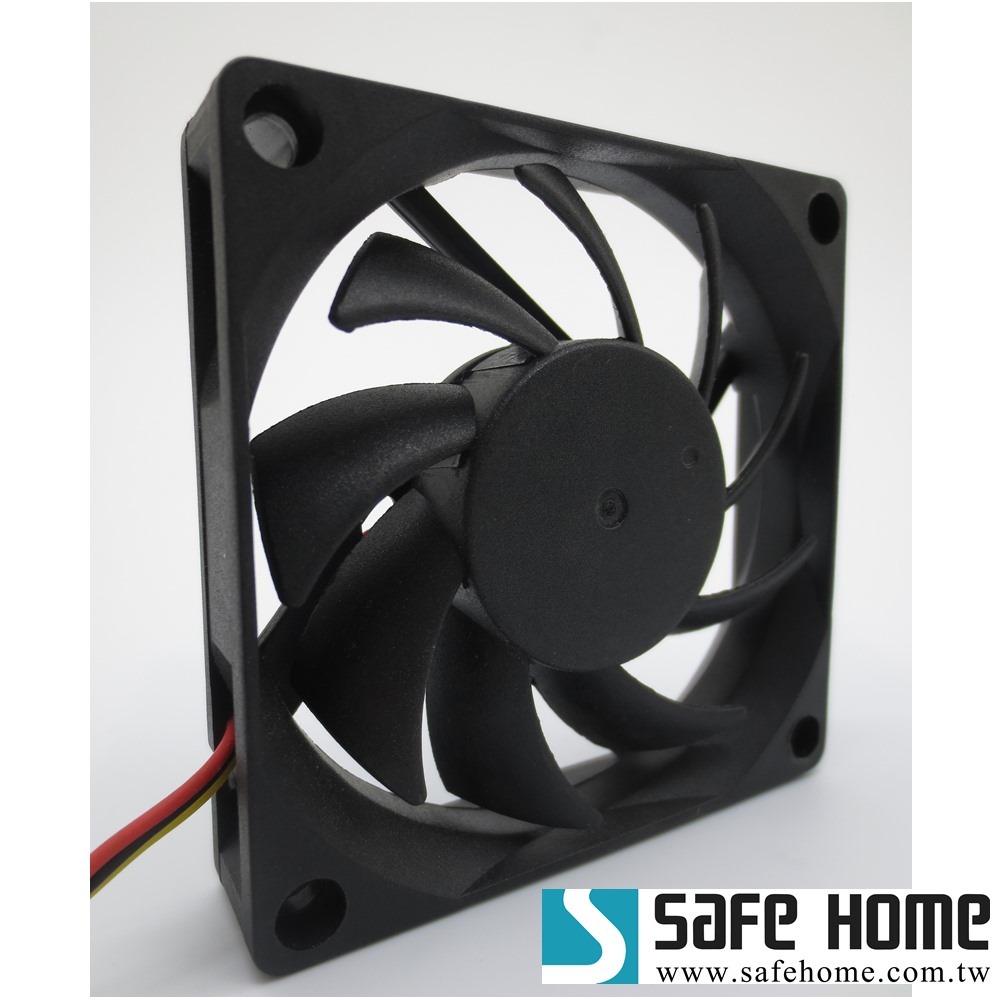 SAFEHOME 7 X 7 X 1.5 CM 超強風流量 機殼風扇 機箱風扇 3P接頭 直流風扇  CF7153P01-細節圖3