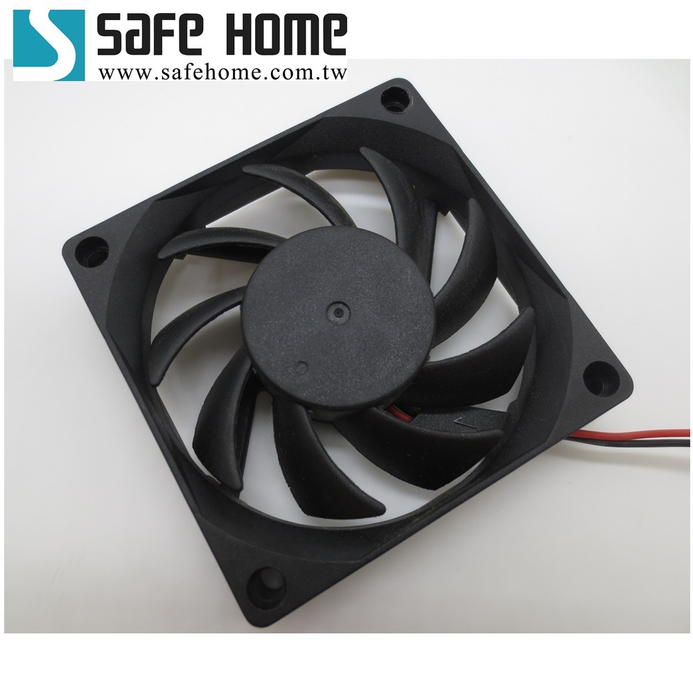 SAFEHOME 7 X 7 X 1.5 CM 超強風流量 機殼風扇 機箱風扇 3P接頭 直流風扇  CF7153P01-細節圖5