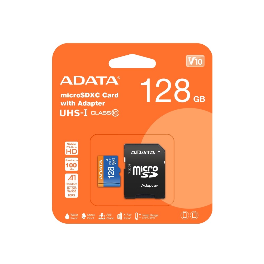 威剛 Premier microSDHC 128GB UHS-I A1 記憶卡 手機/行車紀錄器用 GJ19104-細節圖3