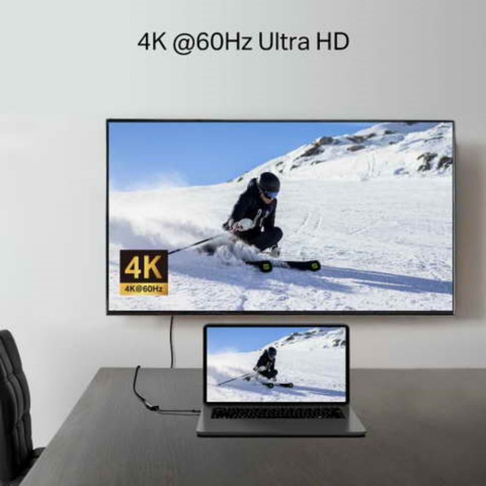 TP-LINK UA520C USB Type-C 轉 HDMI 4K@60Hz 影音轉接器 DUA520C-細節圖3