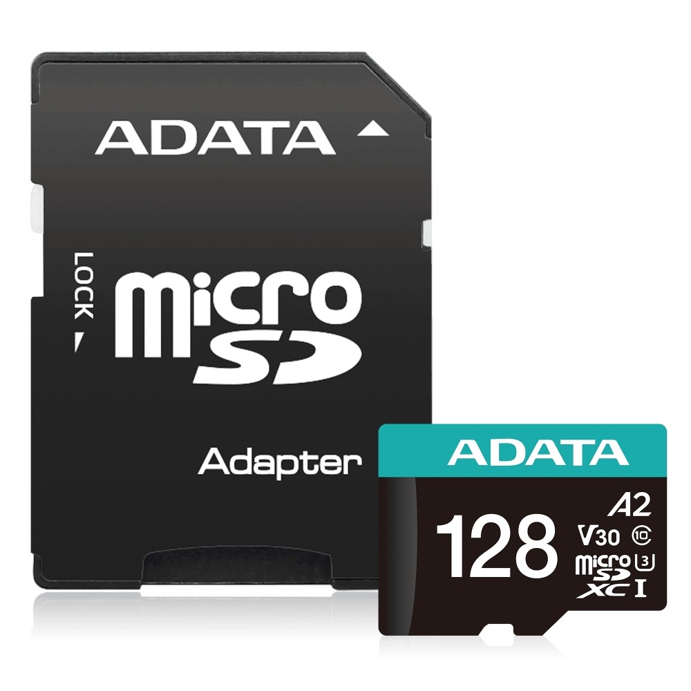 威剛 Premier Pro microSDXC UHS-I U3 A2 V30 128G記憶卡 GJ28830-細節圖2