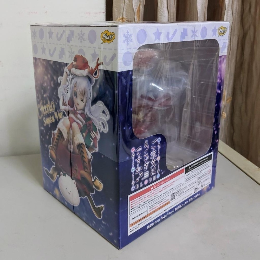 日版 未拆 Phat! 點兔 智乃 聖誕ver 1/7 PVC 請問您今天要來點兔子嗎 [010]-細節圖2