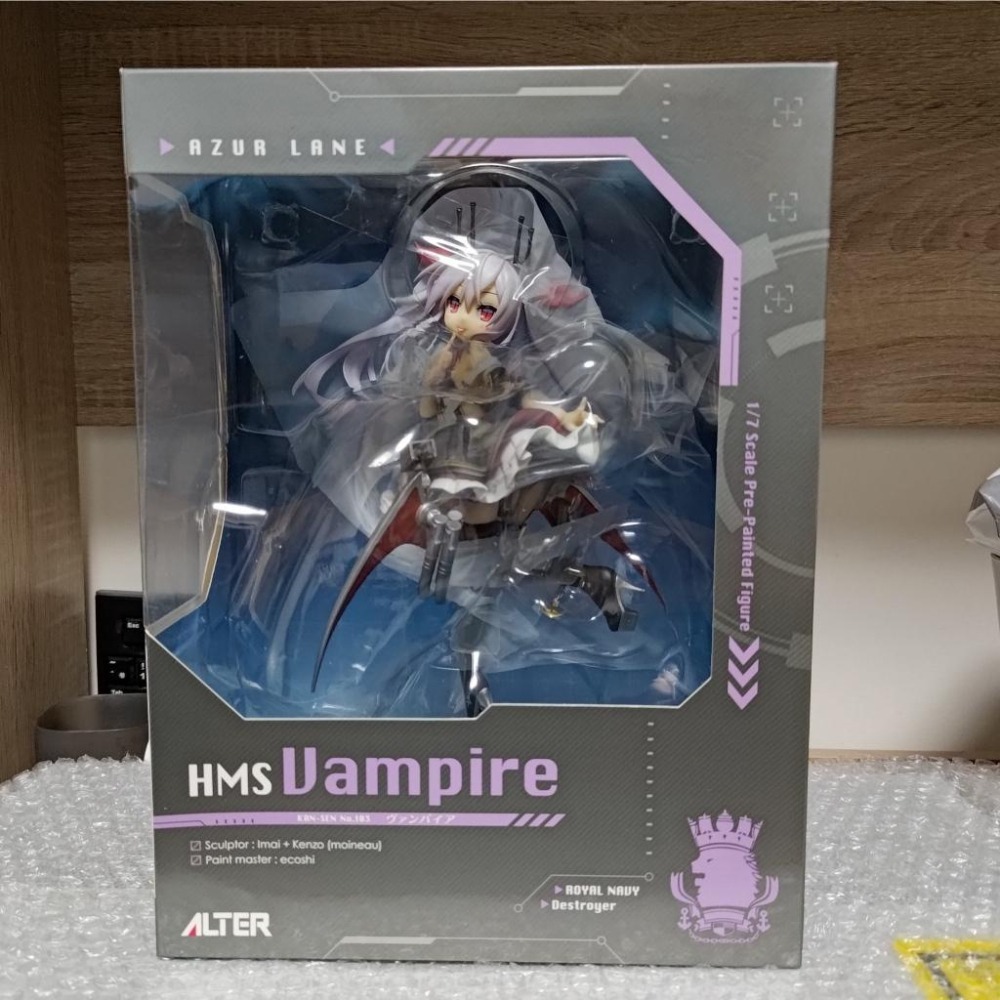 全新 ALTER 碧藍航線 吸血鬼 1/7 PVC [033]-細節圖2