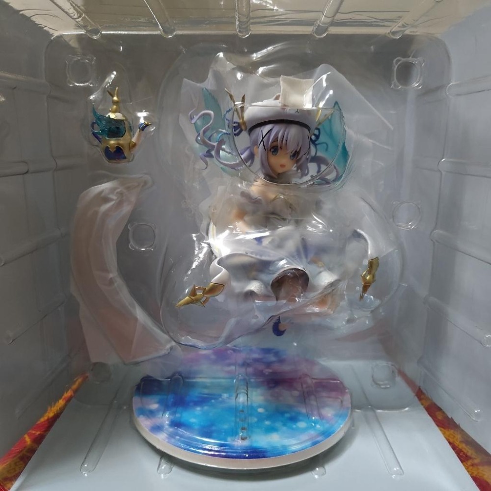 日版 閃耀幻想曲 智乃 魔法使ver 1/7 PVC 點兔 請問您今天要來點兔子嗎 [091]-細節圖3
