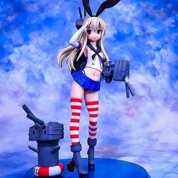 日版 未拆 HOBBY 艦隊收藏 島風 1/8 PVC [024]-細節圖3
