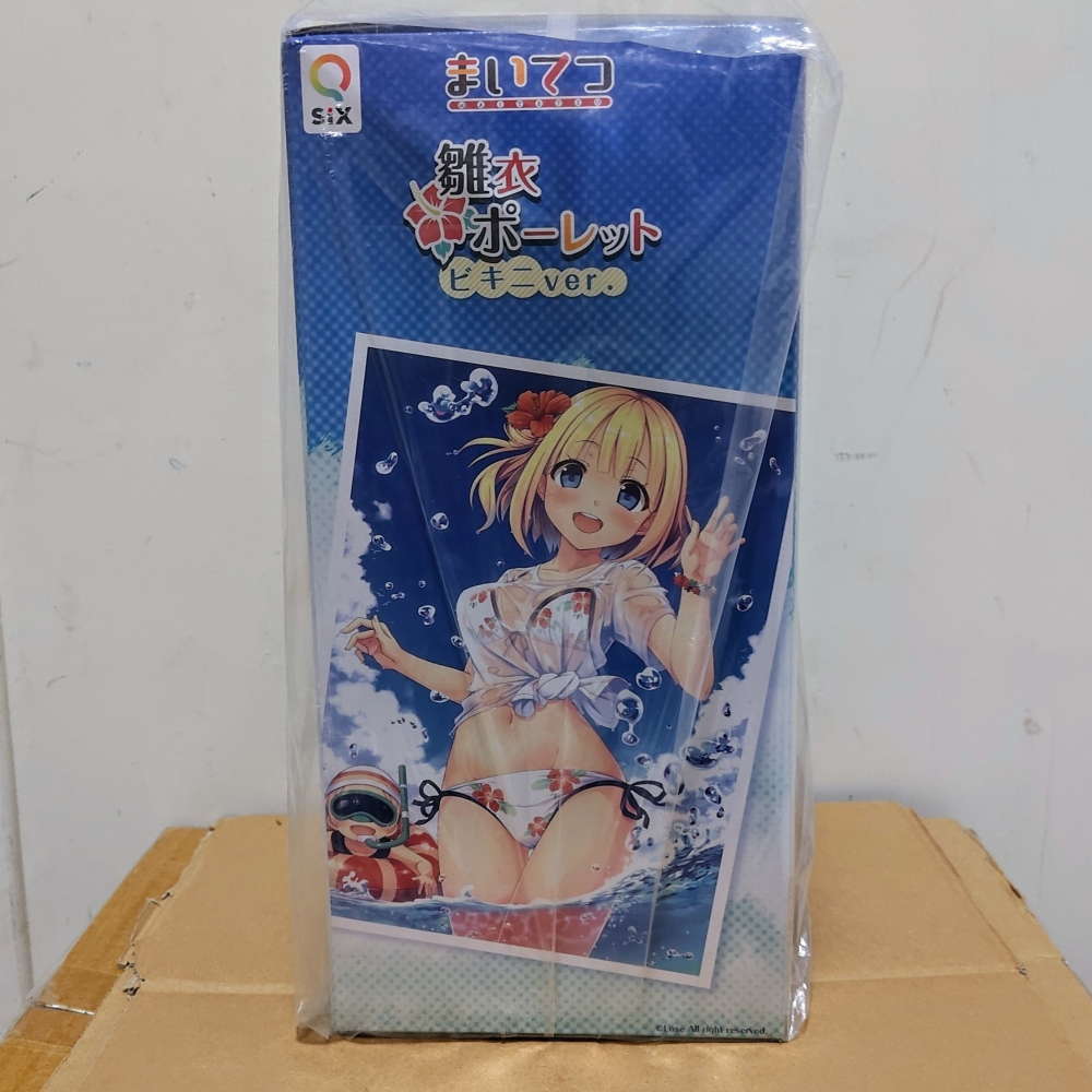 日版 全新 Q-six 愛上火車 雛衣波萊特 比基尼ver 1/6 PVC [064]-細節圖2