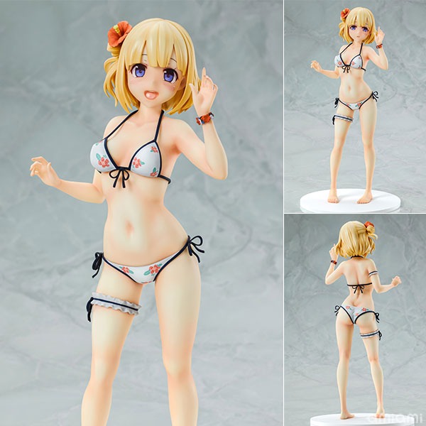 日版 全新 Q-six 愛上火車 雛衣波萊特 比基尼ver 1/6 PVC [064]-細節圖3