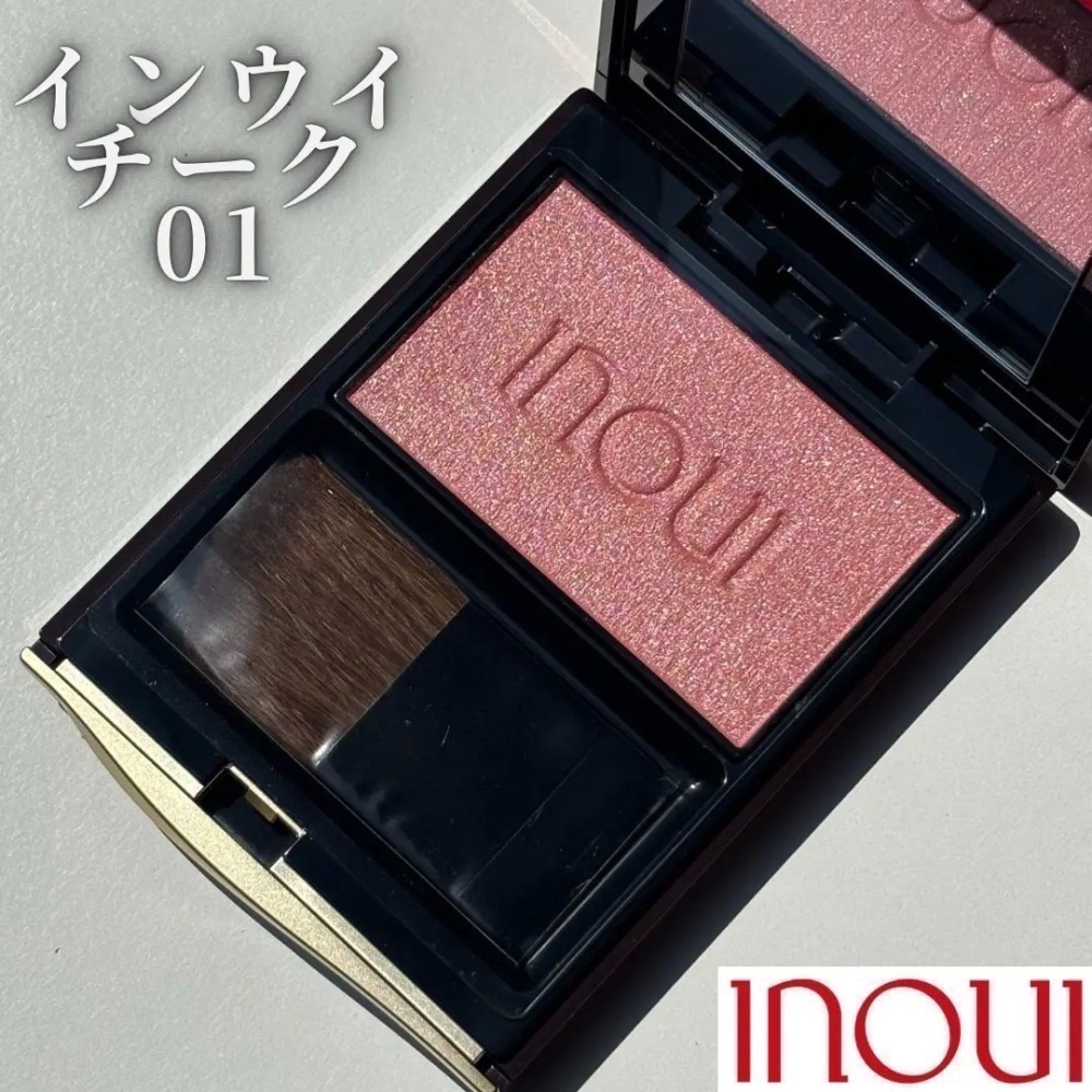 【預購】日本專櫃資生堂 INOUI  ♡  眼影 04  腮紅 01  shiseido 資生堂-細節圖6