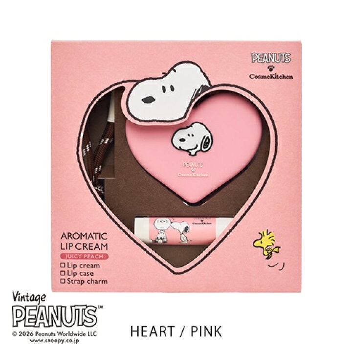 【現貨】 日本 COSME KITCHEN ♡ 史努比 SNOOPY聯名 護唇膏 潤唇膏 掛飾 吊飾-規格圖3
