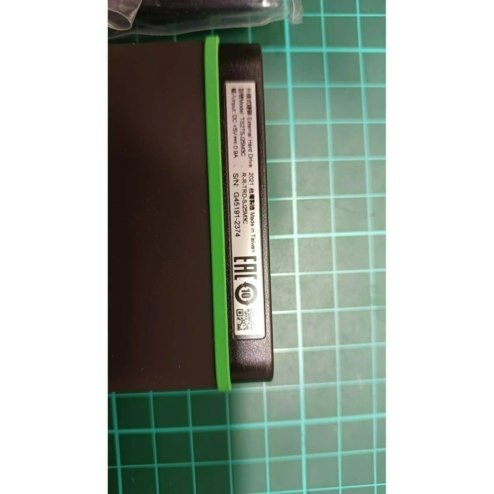 （二手）近新 TRANSCEND 創見外接硬碟2TB-細節圖2