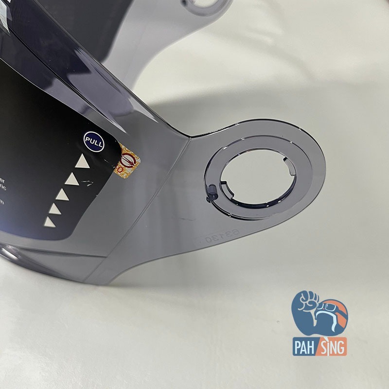 [嘉義安全帽] M2R JX 四分之三 安全帽 專用鏡片 淺灰色(原本標配色)-細節圖3