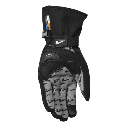 [嘉義安全帽] Astone 冬季手套 冬季防摔手套 防寒手套 GA50 黑銀 免運-細節圖3