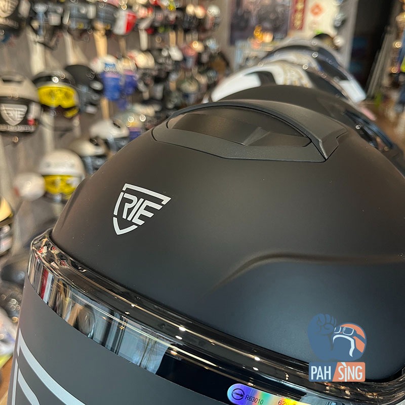 [嘉義安全帽] IRIE NOVA 2.0 消光黑 小帽殼 再贈淡茶鏡片 四分之三 內墨鏡 安全帽-細節圖4