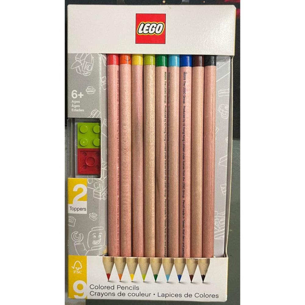 LEGO 樂高文具 51501 51519 51515 原廠樂高文具 收納盒子 橡皮擦 鉛筆-細節圖2