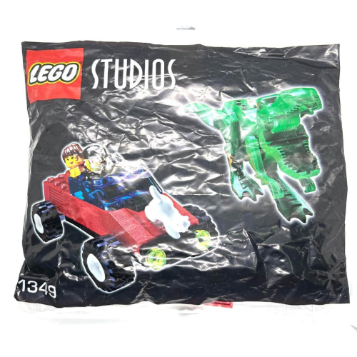 LEGO STUDIOS 2001年 1349 1354配件包 恐龍 拍攝組