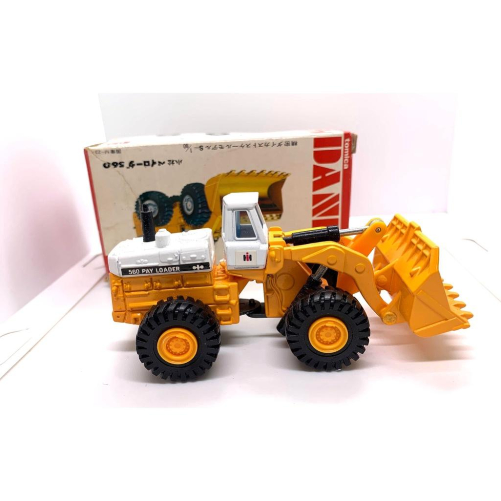 TOMICA DANDY 日製 小松ペイローダ560 推土機 挖土機 推高機-細節圖2