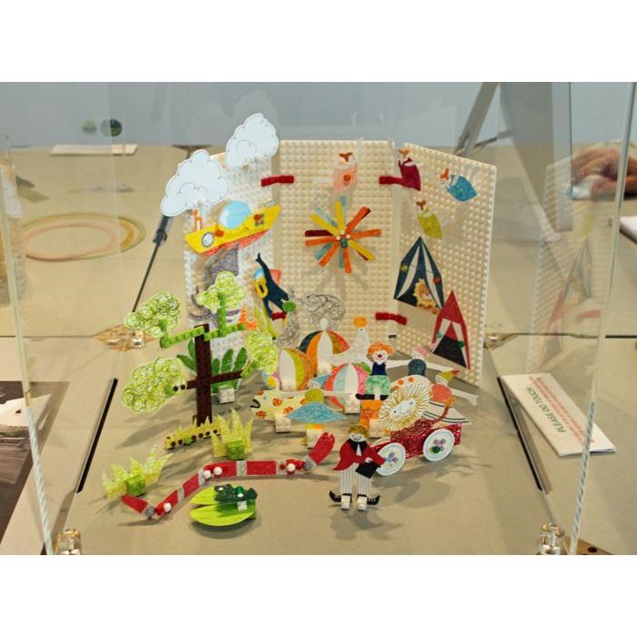 LEGO 樂高 Muji 無印良品  剪紙 動物 帆船 馬戲團-細節圖6