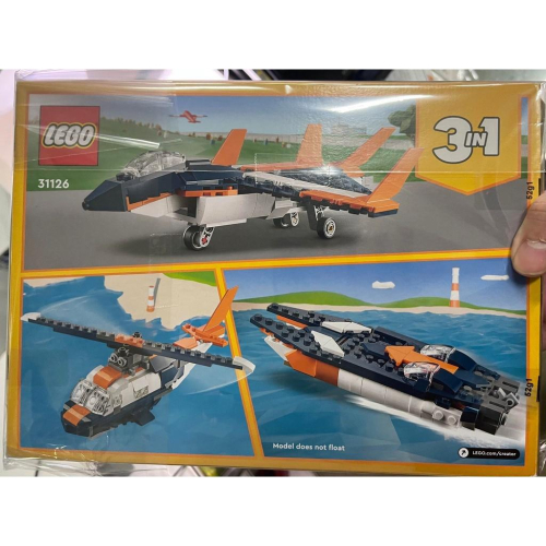 LEGO 31126 Creator-超音速噴射機