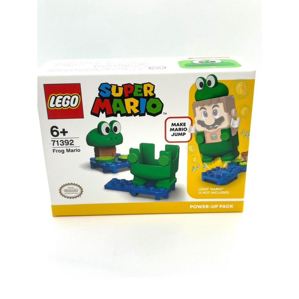 樂高 LEGO 71392 30509 黃色耀西 青蛙瑪利歐-細節圖4