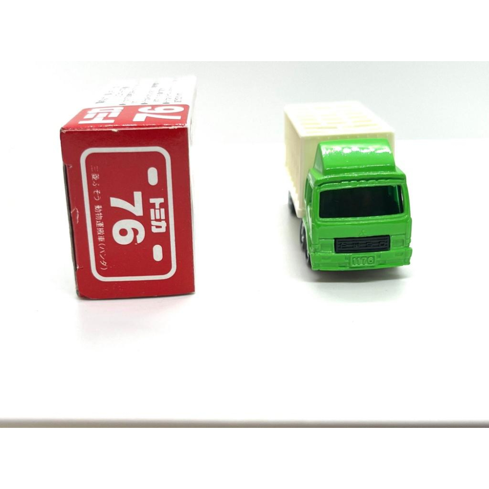 Tomica Tomy 紅標 no.76 Fuso Animal Carrier 熊貓搬運車-細節圖2