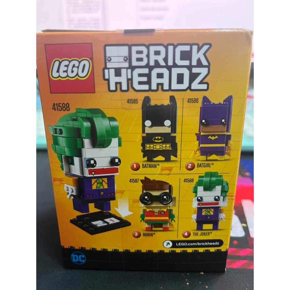 LEGO 樂高 41588 BrickHeadz系列 小丑 The Joker-細節圖2