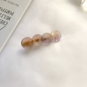 韓國製 愛心髮夾 圓圓髮夾 ins 圓圓髮夾 醋酸髮夾 鴨嘴夾 劉海夾 韓國髮飾-規格圖3