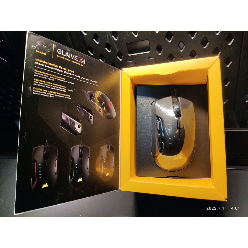 海盜船 Corsair Gaming 海盜船電競 GLAIVE PRO RGB 光學滑鼠-細節圖3