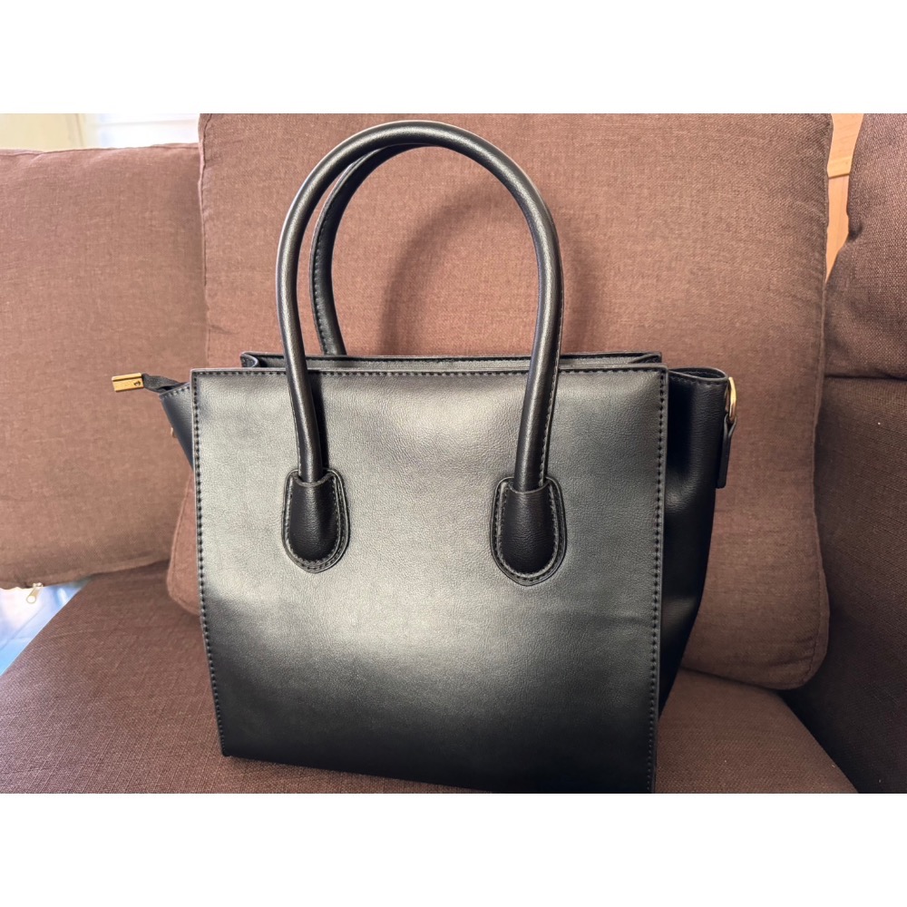 👜高級感笑臉包（附側背袋） 女包 小眾囧臉包 大容量包包 通勤也好用-細節圖2