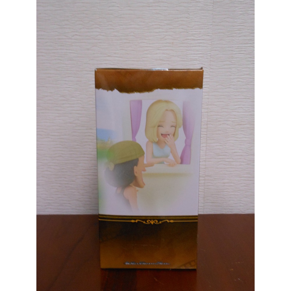 【全新未拆】日版萬代景品公仔 航海王 WCF LOG STORIES 騙人布&可雅-細節圖2