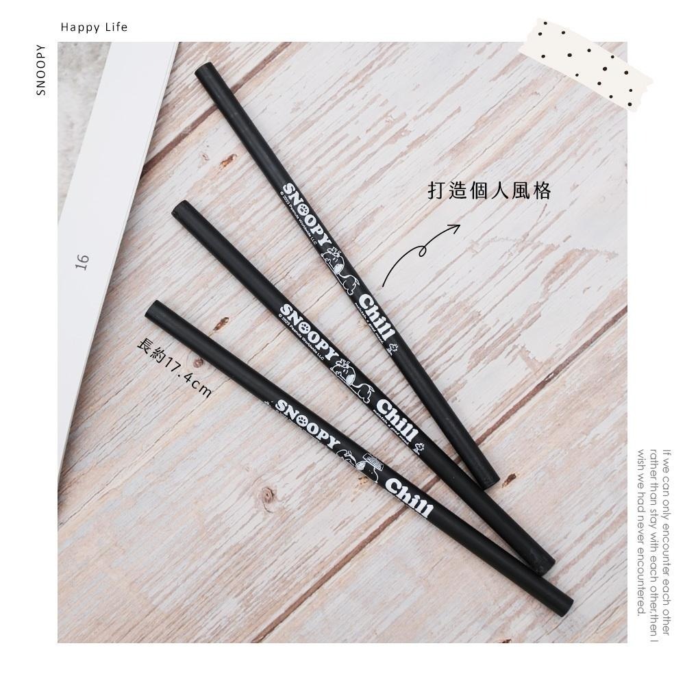 史努比 Snoopy 6入木頭鉛筆 文具 學字筆 文具用品【5ip8】-細節圖5