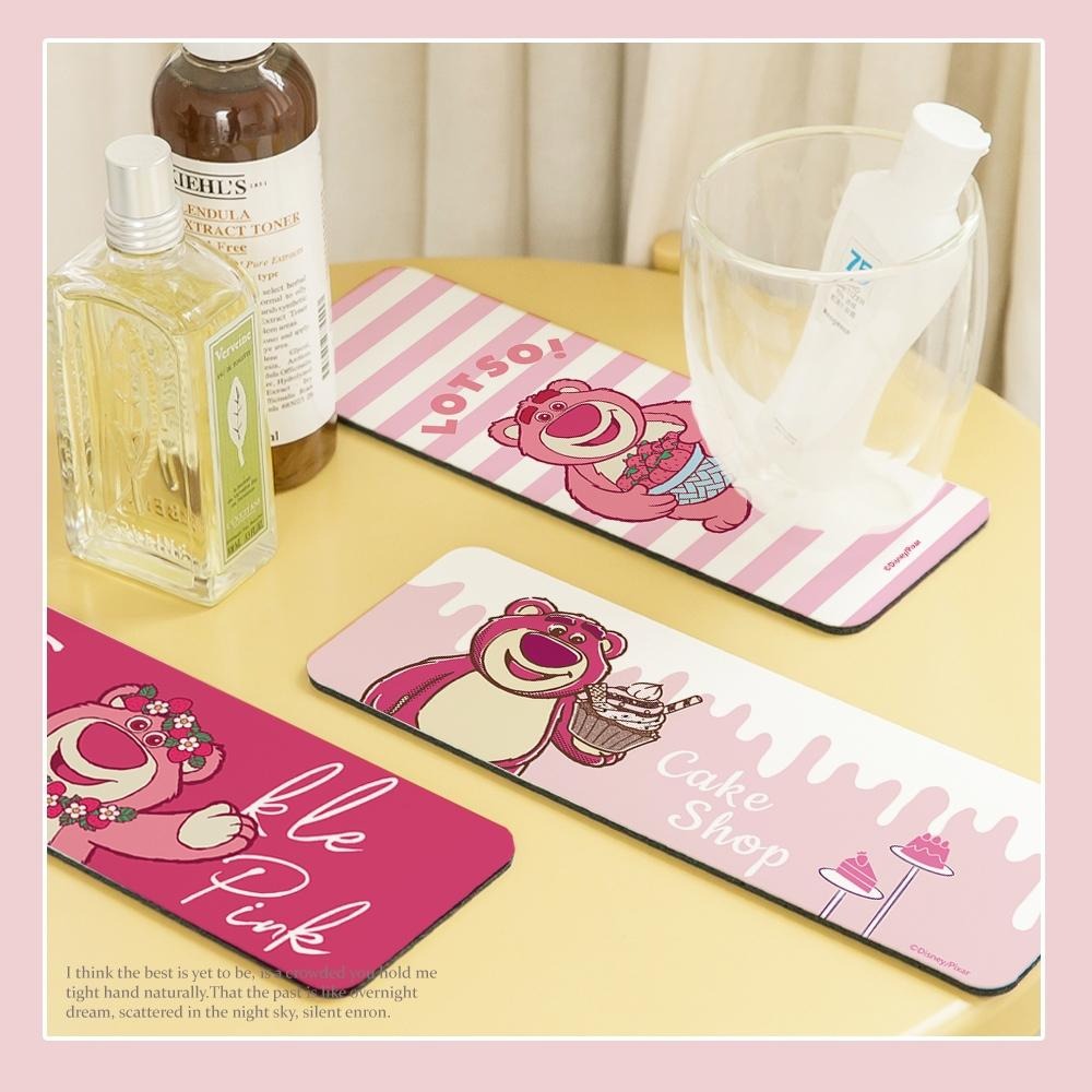 迪士尼 Disney 熊抱哥 軟式珪藻土洗漱墊 24x8 正版授權 台灣製造 草莓熊 玩具總動員【5ip8】-細節圖8