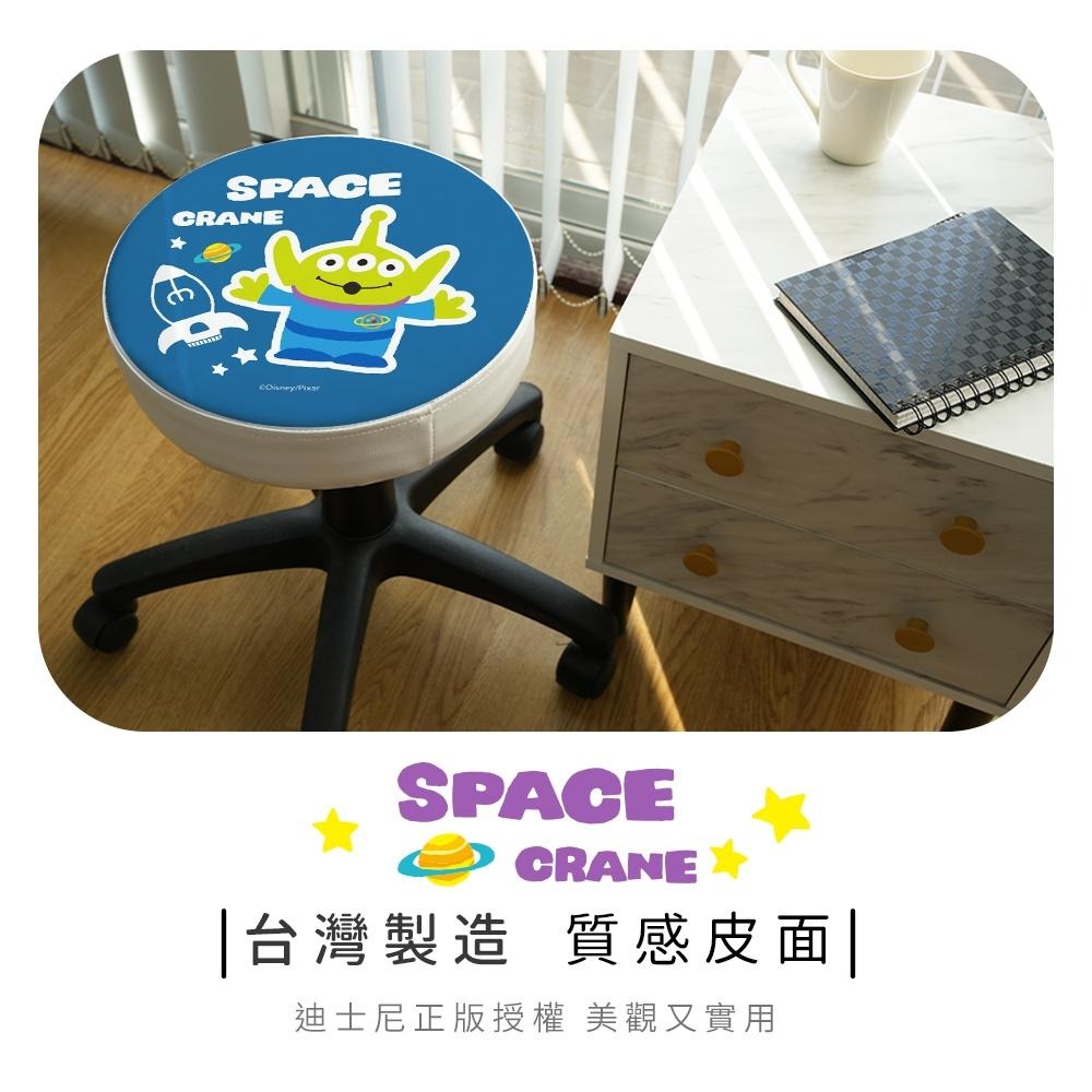 迪士尼 Disney 玩具總動員 滾輪圓椅 椅子 圓椅 美容椅 電腦椅 熊抱哥 三眼怪 巴斯光年【5ip8】DN0509-細節圖6