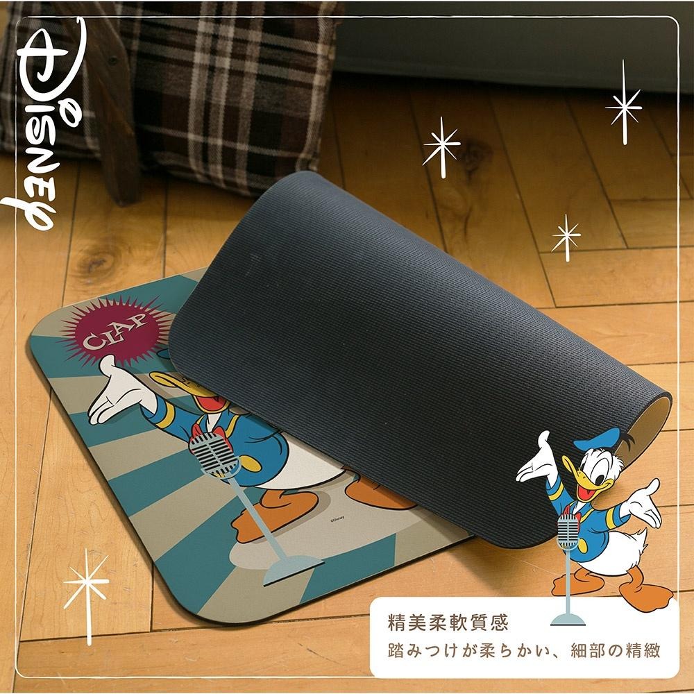 迪士尼 Disney 軟式珪藻土地墊 60x40x0.5 唐老鴨/硅藻土/腳踏墊/防潮【5ip8】DN0400-細節圖6