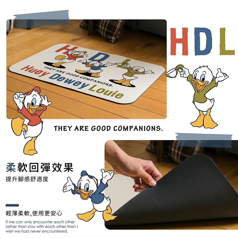 迪士尼 Disney 軟式珪藻土地墊 60x40x0.5 唐老鴨/硅藻土/腳踏墊/防潮【5ip8】DN0400-細節圖7