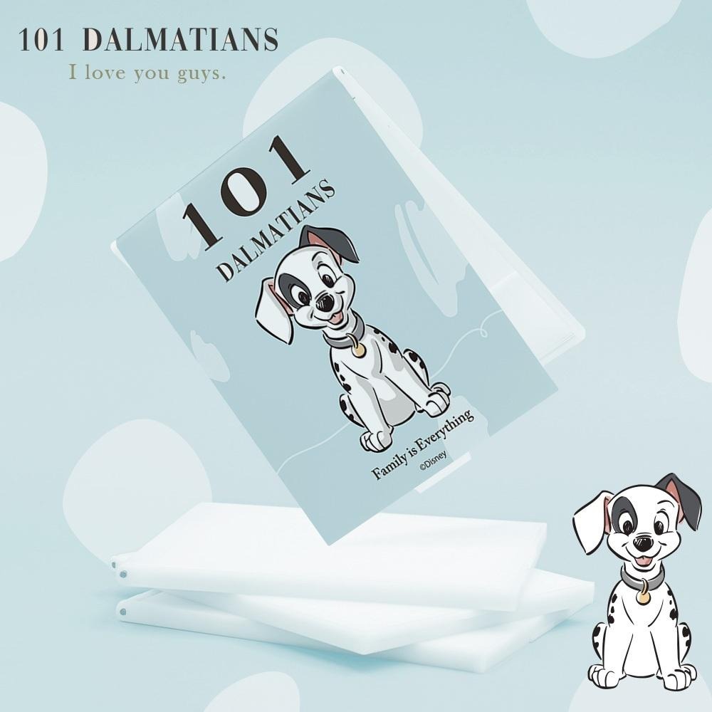 迪士尼 Disney 貓狗系列摺疊鏡(大) 鏡子 隨身鏡 化妝鏡 瑪麗貓 魯斯佛 布魯托 101忠狗 費加洛【5ip8】-細節圖6