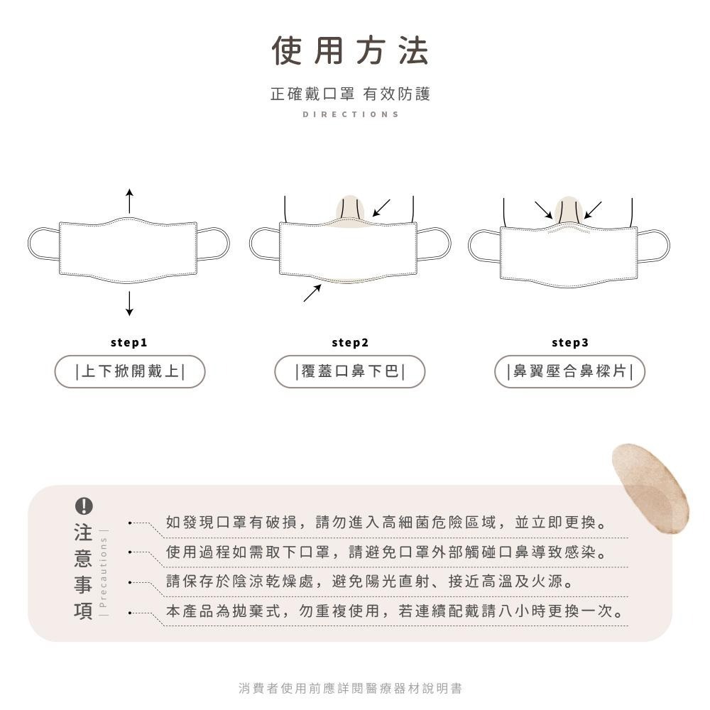 史努比 Snoopy 格紋系列 平面連續醫療口罩 醫用口罩 台灣製造 成人口罩 (10入/盒)【5ip8】IN0006-細節圖9