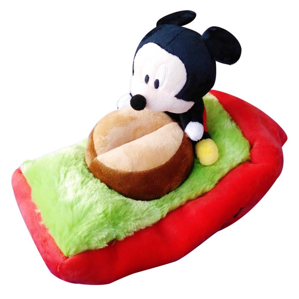 迪士尼 Disney  造型絨毛布偶 面紙套 面紙盒 小熊維尼 史迪奇 奇奇蒂蒂 【5ip8】BC0441-細節圖2