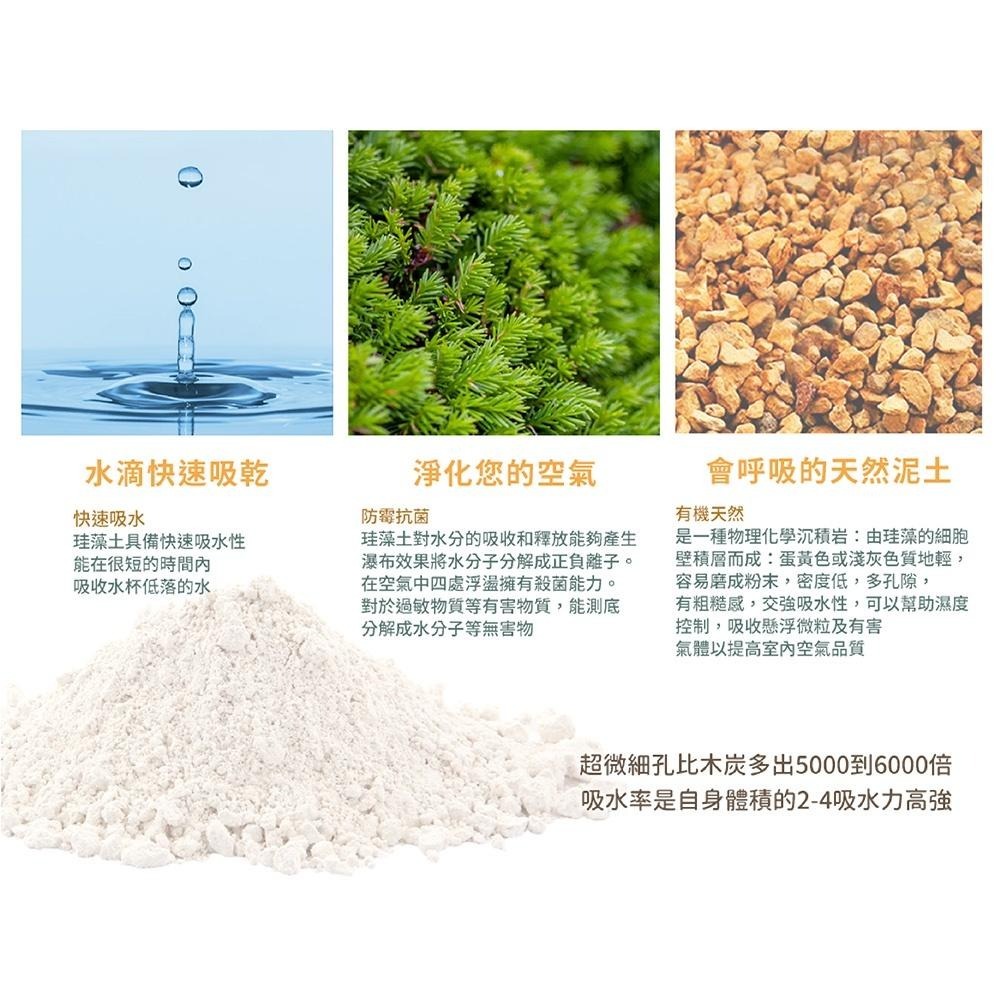 素色硬式珪藻土杯墊  台灣製造/SGS無石棉/防潮/硅藻土/防滑墊/吸水墊/隔熱墊 【5ip8】FM0109-細節圖7