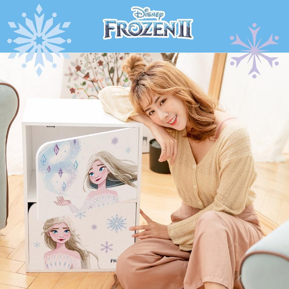 迪士尼 冰雪奇緣 FROZEN 艾莎  二層二門櫃/雙層櫃/書櫃/木櫃/製物櫃/收納櫃 【5ip8】DN0207-細節圖4