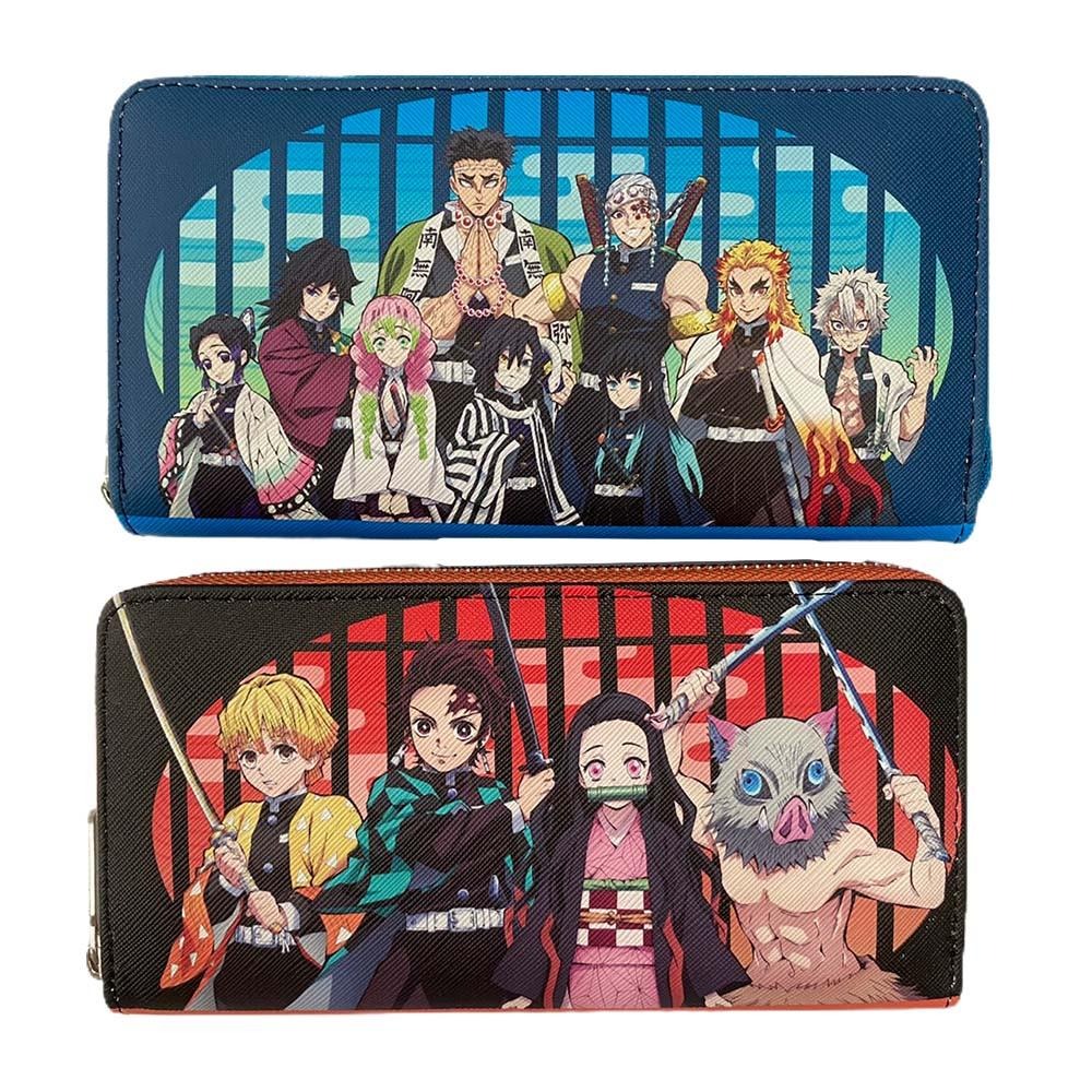 鬼滅之刃 長皮夾 隔層長夾 錢包 皮夾 手拿包 炭治郎 禰豆子【5ip8】WP0270-細節圖2