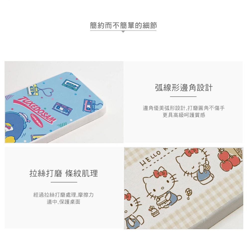 三麗鷗 Sanrio 硬式珪藻土洗漱墊 超吸水杯墊 雙子星 KITTY 蛋黃哥 布丁狗 大耳狗 企鵝【5ip8】-細節圖8