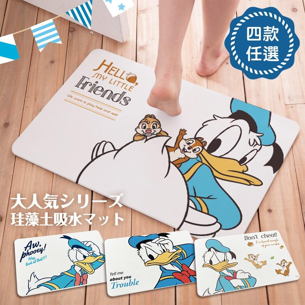 迪士尼 Disney 唐老鴨 珪藻土地墊 60x39x0.9 硅藻土/腳踏墊/防潮/奇奇蒂蒂【5ip8】DN0216-細節圖3